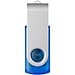 Rotate Transculent USB-Stick, blau, 32GB