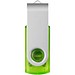 Rotate Transculent USB-Stick, grün, 8GB