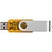 Rotate Transculent USB-Stick, orange, 4GB
