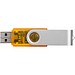 Rotate Transculent USB-Stick, orange, 8GB