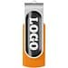 Rotate USB-Stick 3.0 mit Doming, orange, 64GB