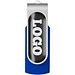 Rotate USB-Stick 3.0 mit Doming, royalblau, 64GB
