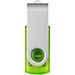 Rotate USB-Stick 3.0 transparent, grün, 128GB