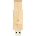 Rotate USB Stick aus Holz, hellbraun, 2GB