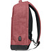 Rucksack aus Polyester, rot