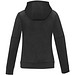 Sayan Kapuzenpullover mit halbem Reißverschluss für Damen, schwarz,  L