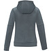Sayan Kapuzenpullover mit halbem Reißverschluss für Damen, stahlgrau,  L