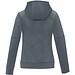 Sayan Kapuzenpullover mit halbem Reißverschluss für Damen, stahlgrau,  XL