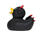 Schnabels® Bade-Ente Teufel, schwarz