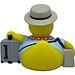 Schnabels® Quietsche-Ente Urlaub, blau
