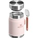 Stanley 400ml Legendary Food Jar Lunchpot mit Göffel, hellrosa
