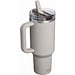 Stanley Quencher® ProTour 1180 ml Thermobecher aus recyceltem Edelstahl mit Flip Strohhalm, grau