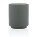 Stapelbare Keramiktasse, grau