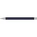uma® Metall-Kugelschreiber Straight SI, blaue Mine, dunkelblau