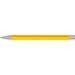 uma® Metall-Kugelschreiber Straight SI, blaue Mine, dunkelgelb