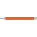 uma® Metall-Kugelschreiber Straight SI, blaue Mine, orange