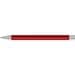 uma® Metall-Kugelschreiber Straight SI, blaue Mine, rot