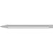 uma® Metall-Kugelschreiber Straight SI, blaue Mine, silber-matt