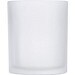 Sublimationstasse aus gefrostetem Glas LEA, transparent