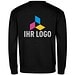 MALFINI Sweatshirt unisex Crew, L, schwarz