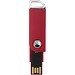 Swivel Rectangular USB-Stick, rot, 2GB
