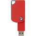 Swivel Square USB-Stick, rot, 2GB