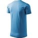 T-Shirt Herren Basic, 2XL, azureblau