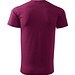 T-Shirt Herren Basic, 2XL, fuchsia