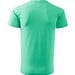 T-Shirt Herren Basic, 2XL, minze