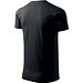 T-Shirt Herren Basic, 2XL, schwarz