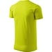 T-Shirt Herren Basic, 2XL, zitronengrün