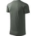 T-Shirt Herren Basic, S, dunkler schiefer