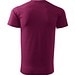 T-Shirt Herren Basic, S, fuchsia