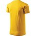 T-Shirt Herren Basic, S, gelb