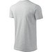 T-Shirt Herren Basic, S, hellgrau melliert