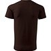 T-Shirt Herren Basic, S, kaffee
