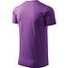 T-Shirt Herren Basic, S, lila