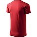 T-Shirt Herren Basic, S, rot