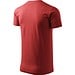 T-Shirt Herren Basic, S, weinrot
