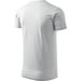 T-Shirt Herren Basic, S, weiss