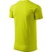 T-Shirt Herren Basic, S, zitronengrün