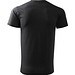 MALFINI T-Shirt Herren Basic, XS, ebony grau