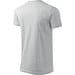 MALFINI T-Shirt Herren Basic, XS, hellgrau melliert