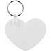 Tait Schlüsselanhänger in Herzform aus recyceltem Material, weiß
