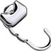 Taschenhalter DOROTHEA, silbergrau