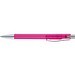 uma® CANDY transparent M SI Druckkugelschreiber, magenta