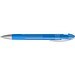 uma® LOOK grip transparent M SI Druckkugelschreiber, hellblau