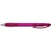 uma® MEMORY transparent SI Druckkugelschreiber, magenta