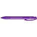 uma® OMEGA grip transparent Druckkugelschreiber, violett