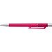 uma® PEPP transparent SI Druckkugelschreiber, magenta